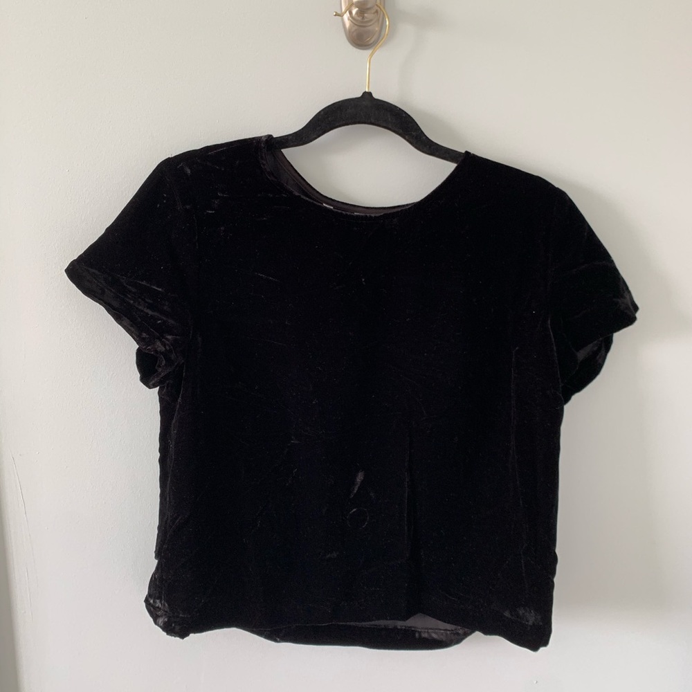 Jack Wills Velvet Short Sleeve